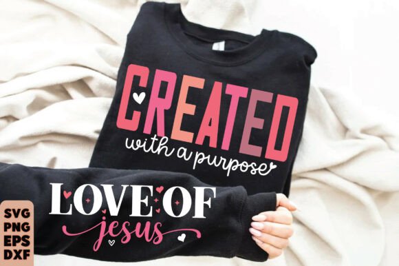 Christian Valentine Sleeve Svg Png for T-Shirt Designs