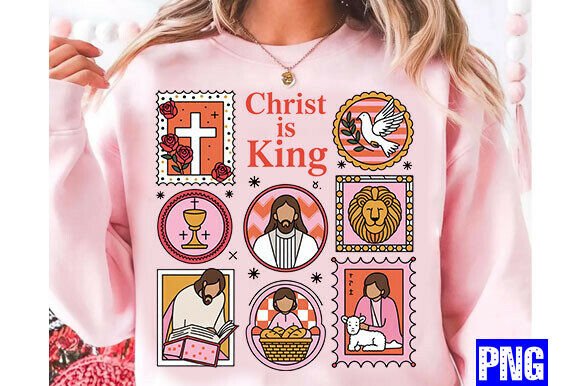 Christian Valentine Stamp PNG: T-Shirt Designs & Local Branding