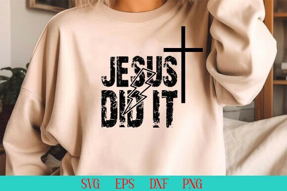 JESUS DID IT T-SHIRT: Bold T-Shirt Designs for Editorial Impact