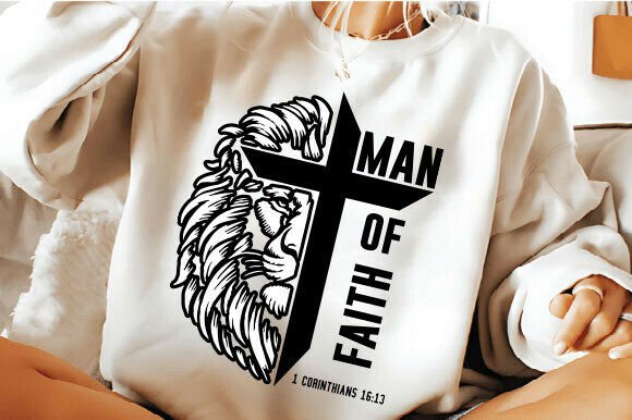 Man of God SVG, Jesus PNG, Cross SVG