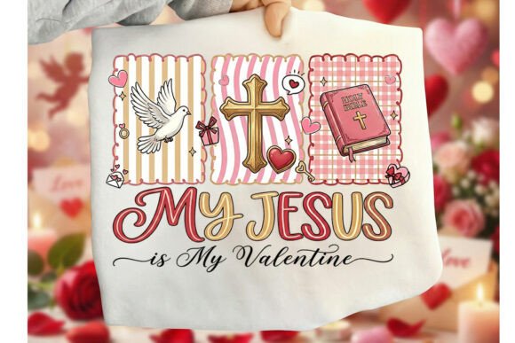 My Jesus Is My Valentine T-Shirt Designs