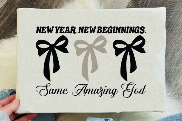 New Years PNG Christian Design for T-Shirt Designs