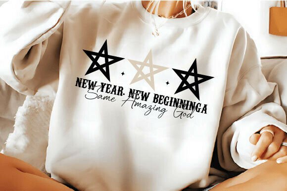 New Year’s PNG, Christian Design SVG